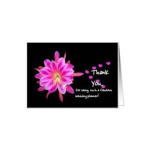  Wedding Planner Thank You   Wedding   Black and Turquoise 