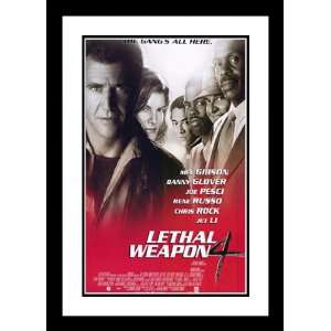 Lethal Weapon 4 20x26 Framed and Double Matted Movie Poster   Style B