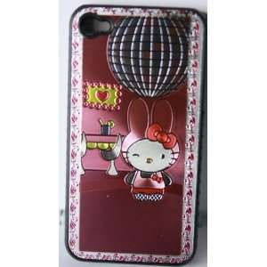   Kitty Shiny iPhone 4 Hard Back Case (Disco): Cell Phones & Accessories