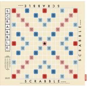 Wild and Wolf Scrabble Tea Towel 