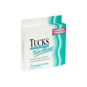 Tucks Hemorrhoidal Towelettes With Witch Hazel 12 count