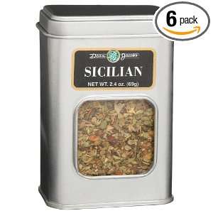 Dean Jacobs Sicilian, 2.4 Ounce Tins: Grocery & Gourmet Food