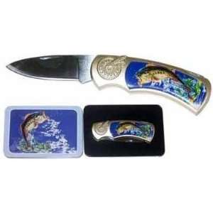  Sea Bass Collectable Pocket Knife