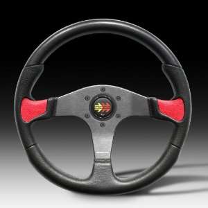  MOMO Devil Red Steering Wheel: Automotive