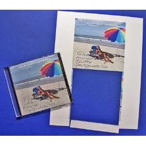  CD Jewel Case Glossy Insert Front Cover 100 sheets (200 