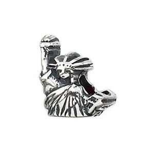  Zable Statue Of Liberty Travel Sterling Silver Charm 