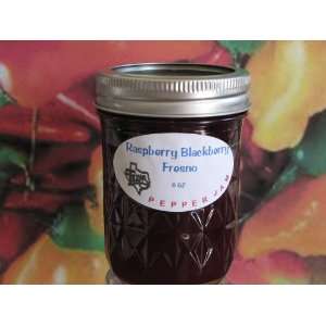    Raspberry Blackberry Red Fresno Pepper Jam 