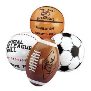  Inflatable Sport Ball Assortment   Awards & Incentives 