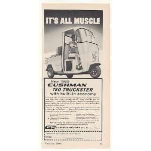  1960 Cushman 780 Truckster All Muscle Print Ad (42127 