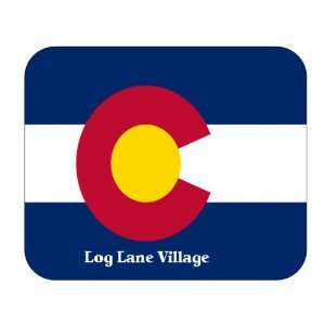   Flag   Log Lane Village, Colorado (CO) Mouse Pad 