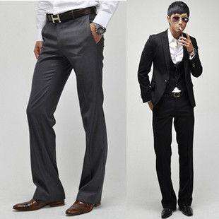 2011 Men Stylish Casual Formal Straight Pant Trouser 05  