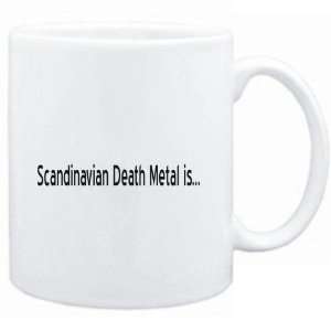  Mug White  Scandinavian Death Metal IS  Music Sports 