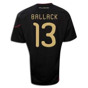  #13 Ballack Germany Away 2010 World Cup Jersey (Size L 