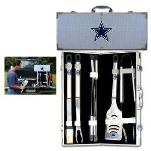  Dallas Cowboys NFL Barbeque Utensil Set w/Case (8 Pc 