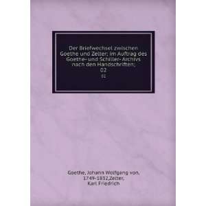   von, 1749 1832,Zelter, Karl Friedrich Goethe:  Books