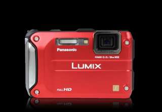 Panasonic Lumix DMC TS3 Digital Camera (Red) 885170031548  