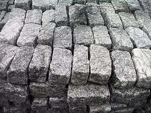   COBBLES Authentic Durability, Belgian Block 6x3x3 Truckload VALUE