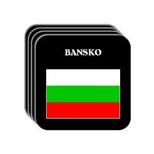  Bulgaria   BANSKO Set of 4 Mini Mousepad Coasters 