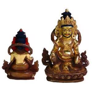   Padmasambhava Handmade Buddha Statue, 4 Inches 