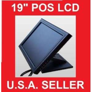   Inch 19 Touchscreen LCD VGA Touch Screen Monitor POS: Everything Else