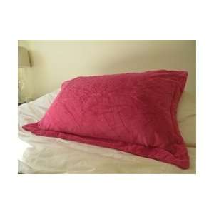  Plush Dorm Bedding Sham   Wild Pink