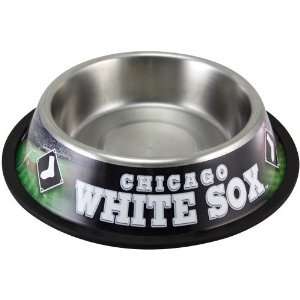  Chicago White Sox Stainless Steel Pet Bowl Sports 