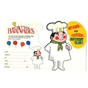  KIDS Barnabys Birthday Club Application Balloons 