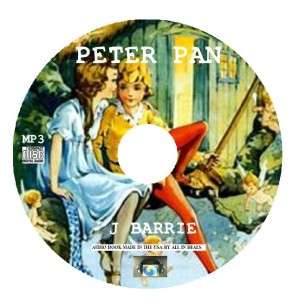 PETER PAN BY J M BARRIE MP3 AUDIO BOOK 1 CD  