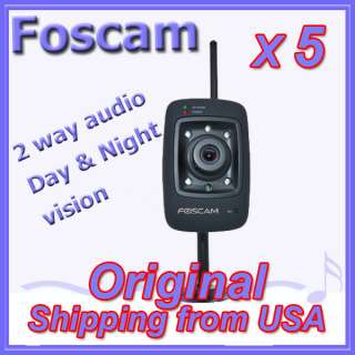   Foscam ourdoor waterproof & indoor 2 way audio IP cameras