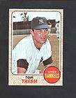 1968 Topps Baseball #69 TOM TRESH (TOUGH).EXMT​/NRMT