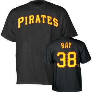  Jason Bay Majestic Player Name & Number Pittsburgh Pirates 