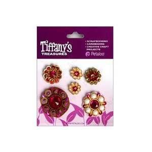   Sticker Tiffanys Treasure Jewel Center Fuchsia: Everything Else