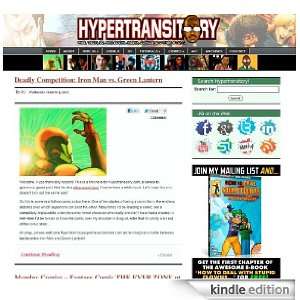 Hypertransitory   Comics Art Web Stuff Kindle Store 