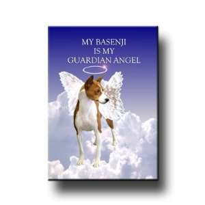  Basenji Guardian Angel Fridge Magnet No 1: Everything Else