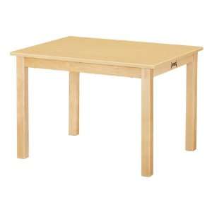  Rectangle Baltic Birch Activity Table Maple Top