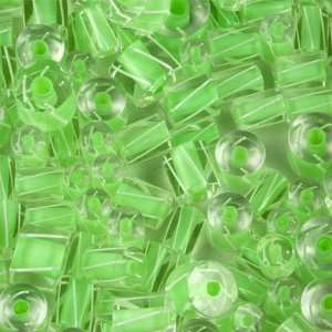  Light Green Furnace Glass Beads: Arts, Crafts & Sewing