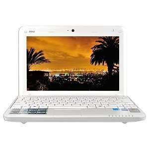  10.1 Inch White Netbook   3 Hour Battery Life