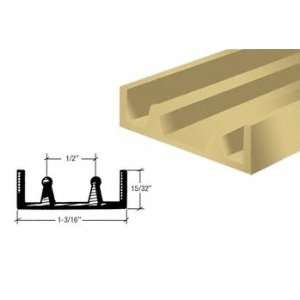   3255096 CRL Polished Gold Aluminum Lower Track: Home Improvement