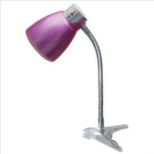    Grandrich CLC 4230 BLU Gooseneck Clip Lamp, Blue