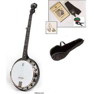  Deering Goodtime Midnight Special 5 String Banjo Starter 