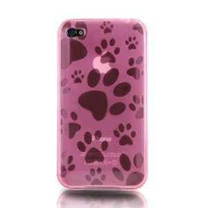  Footprints Case for iPhone 4 with Front and Back Screen 