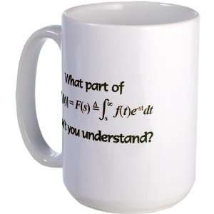  Laplace Transform Funny Large Mug by CafePress: Everything 