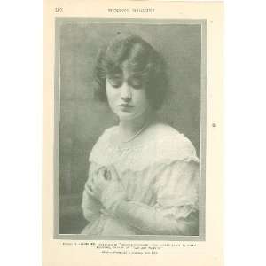  1918 Print Actress Francine Larrimore: Everything Else