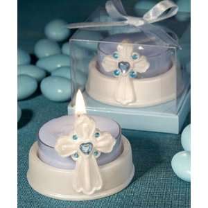  Blue Cross Design Favor Saver candles (QTY.30) Everything 