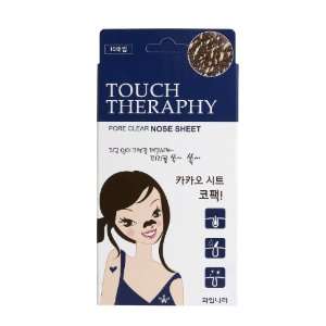 Touch Therapy Cacao Pore Clean Nose Sheet Pack Strips