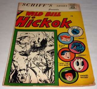 SCHIFFS BLUE BIRD SHOES 1959 STORE ADVERTISING COMICS   PICK ONE 