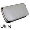 Womens Clutch Wallet Two zip top close w/Multiple Color  