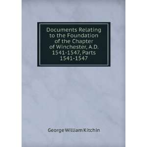  Documents Relating to the Foundation of the Chapter of 