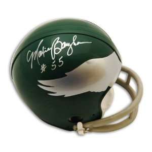  Autographed Maxie Baughan Philadelphia Eagles Throwback 