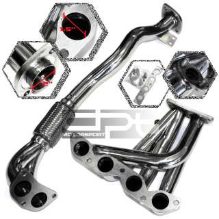 TOYOTA COROLLA E100/AE101 4A FE 1.6 STAINLESS STEEL EXHAUST CHROME 